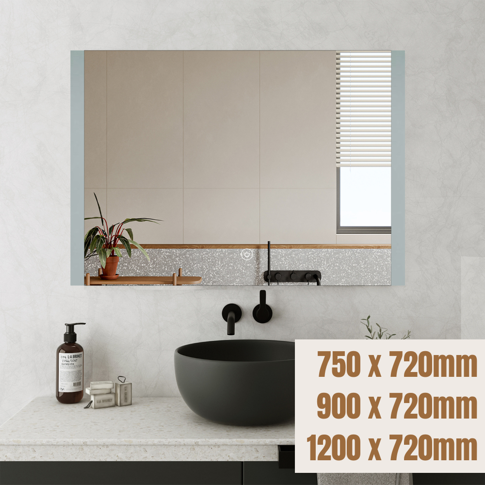 Mirror Horizontal Rectangular Edge LED